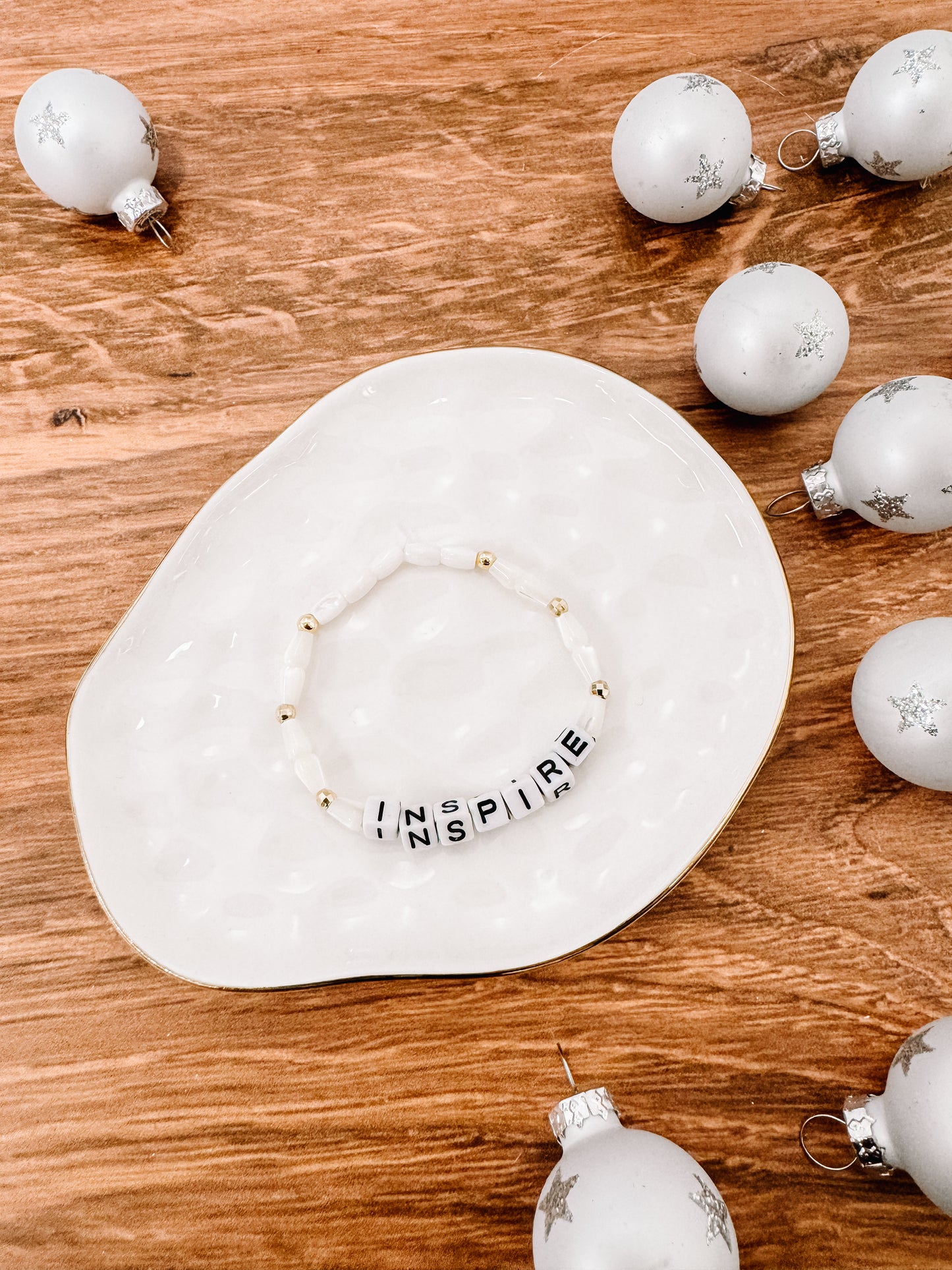 Inspire affirmation bracelet