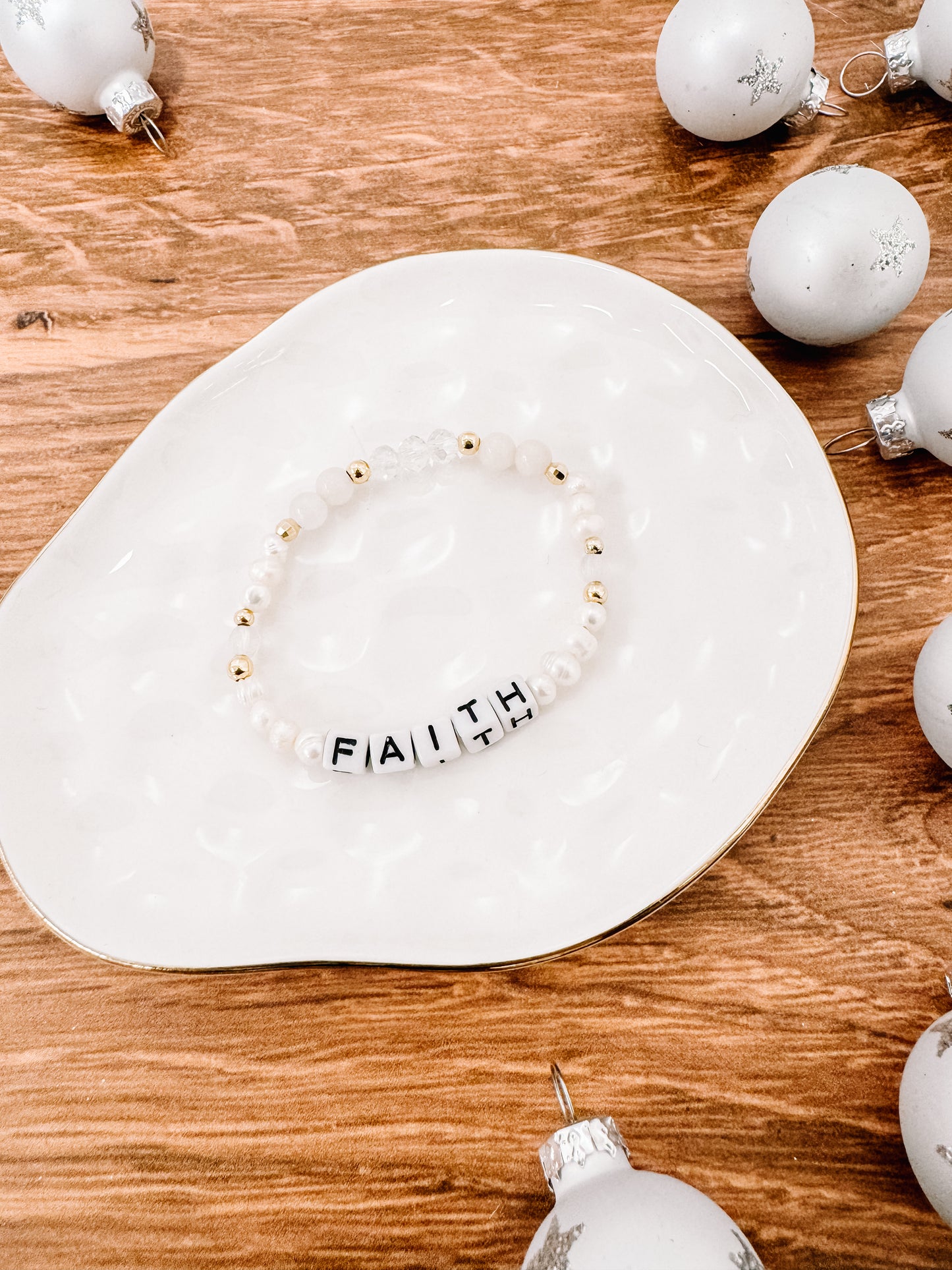 Faith affirmation bracelet