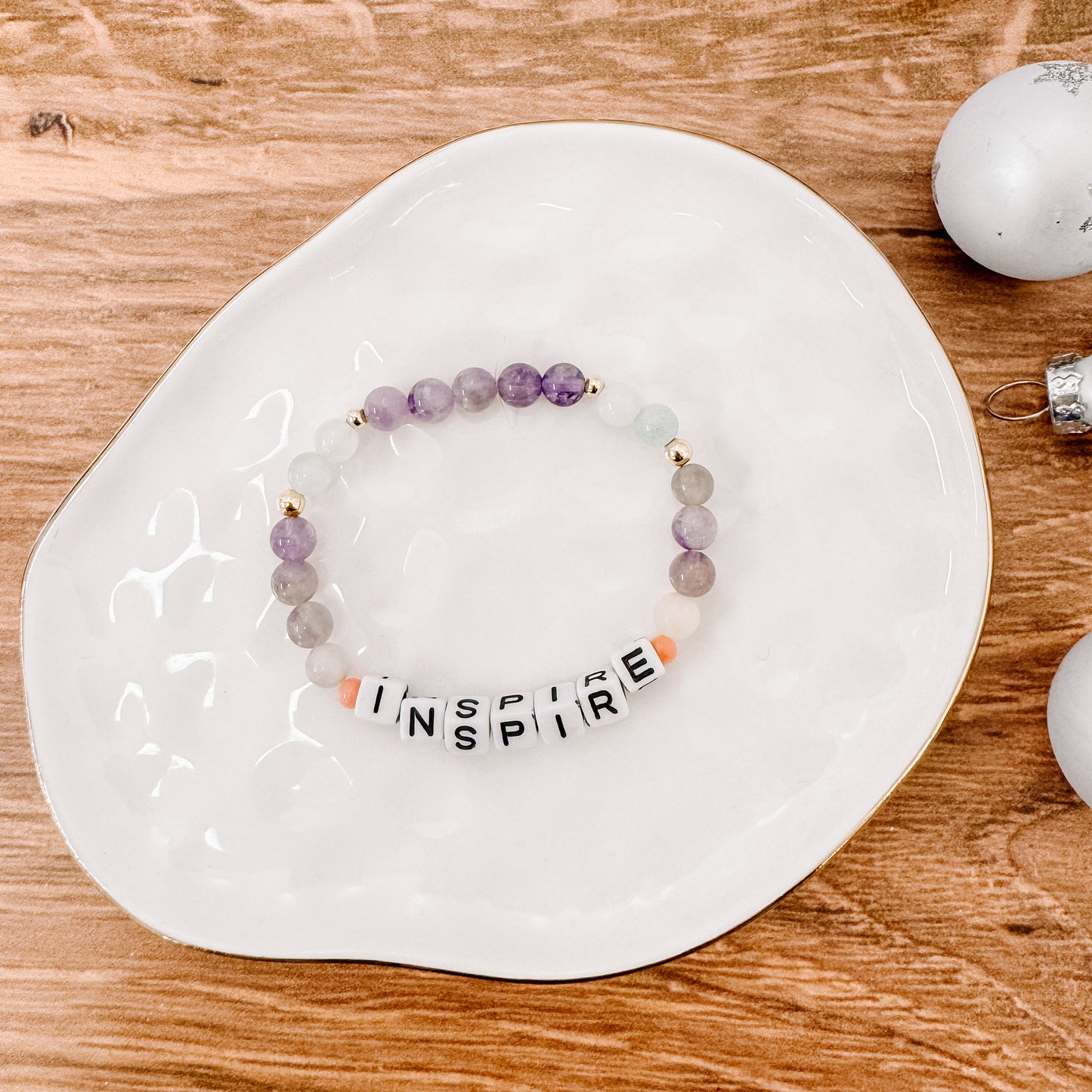 Inspire affirmation bracelet