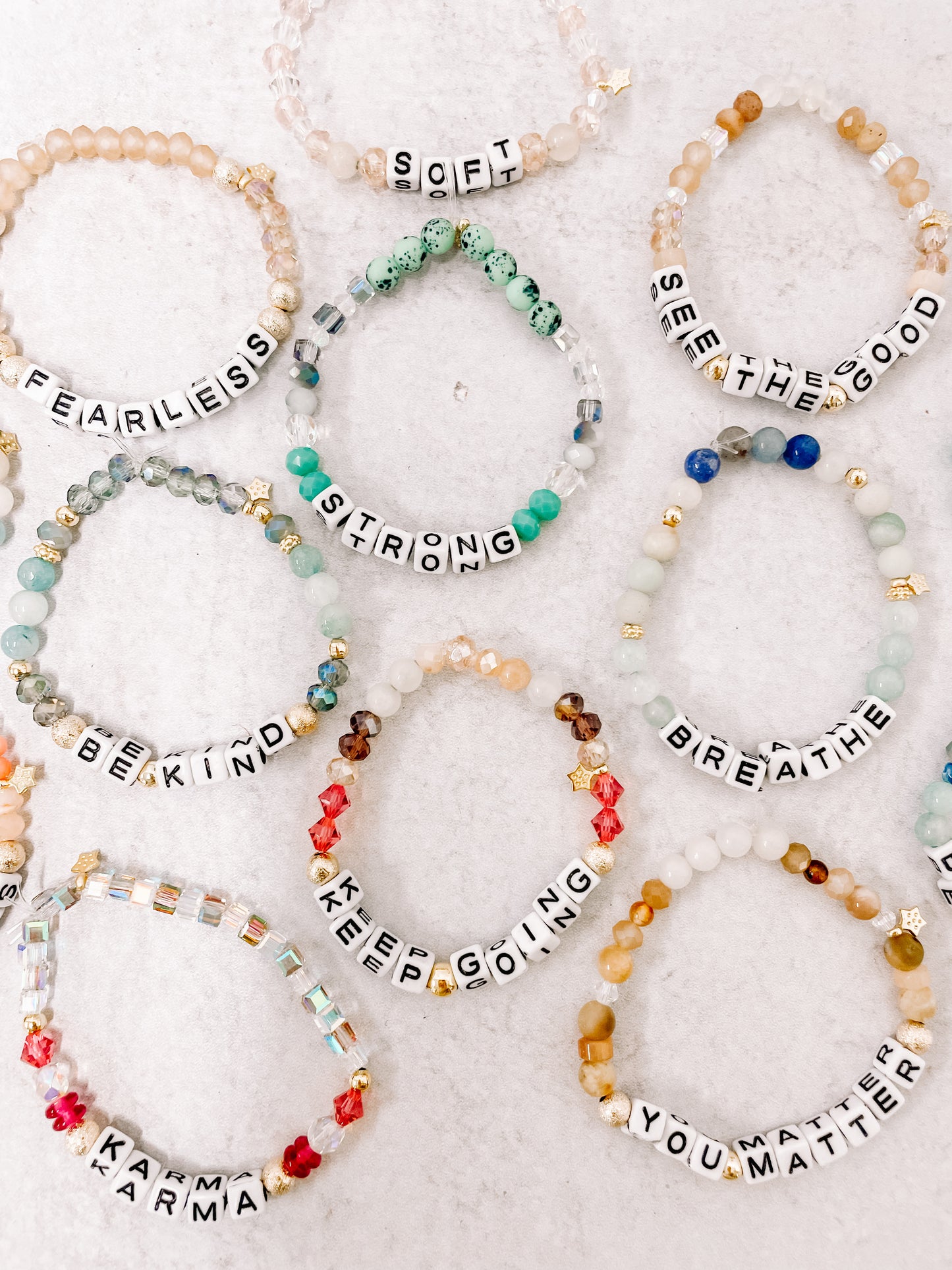 See the good affirmation bracelet