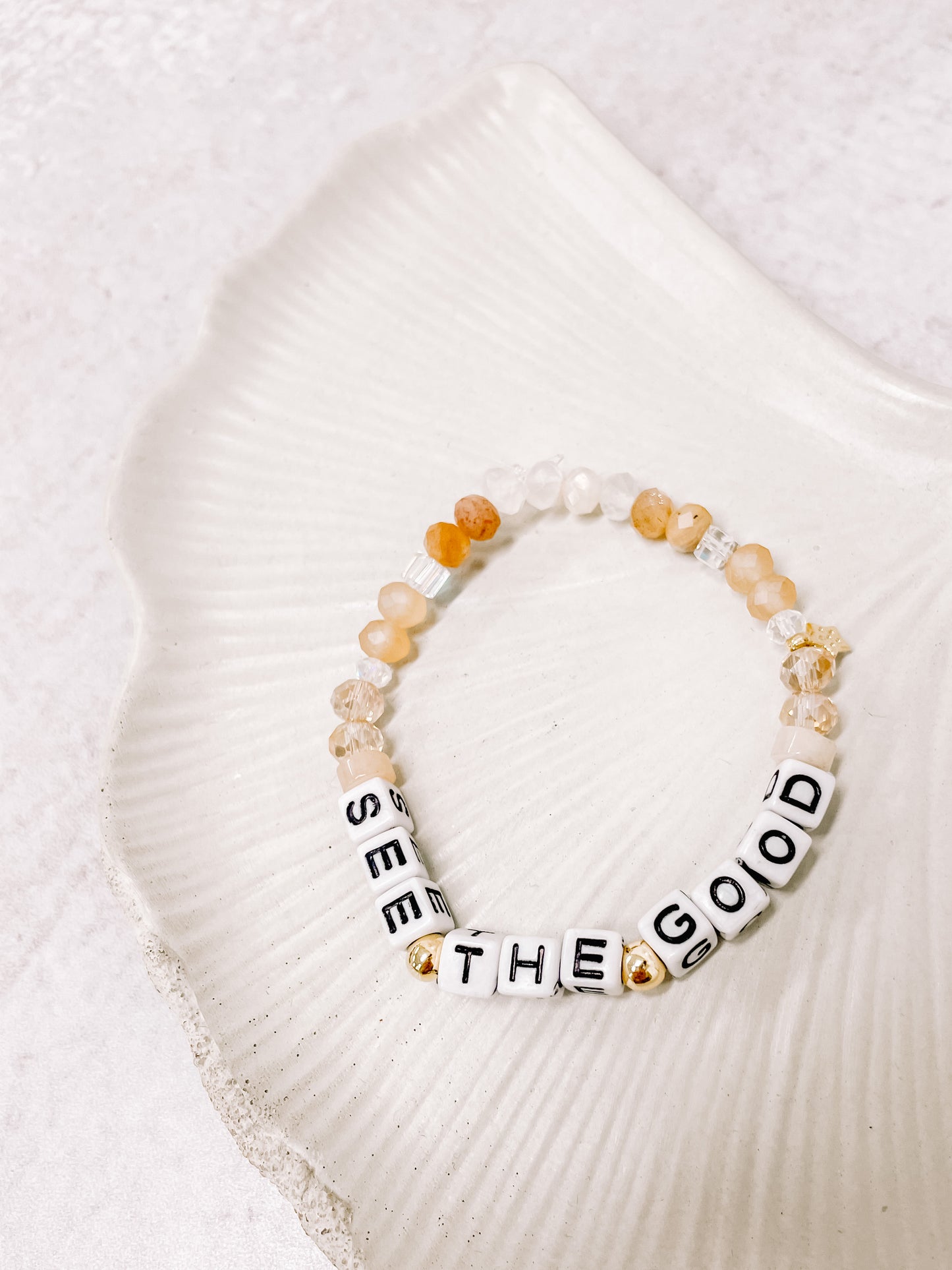 See the good affirmation bracelet