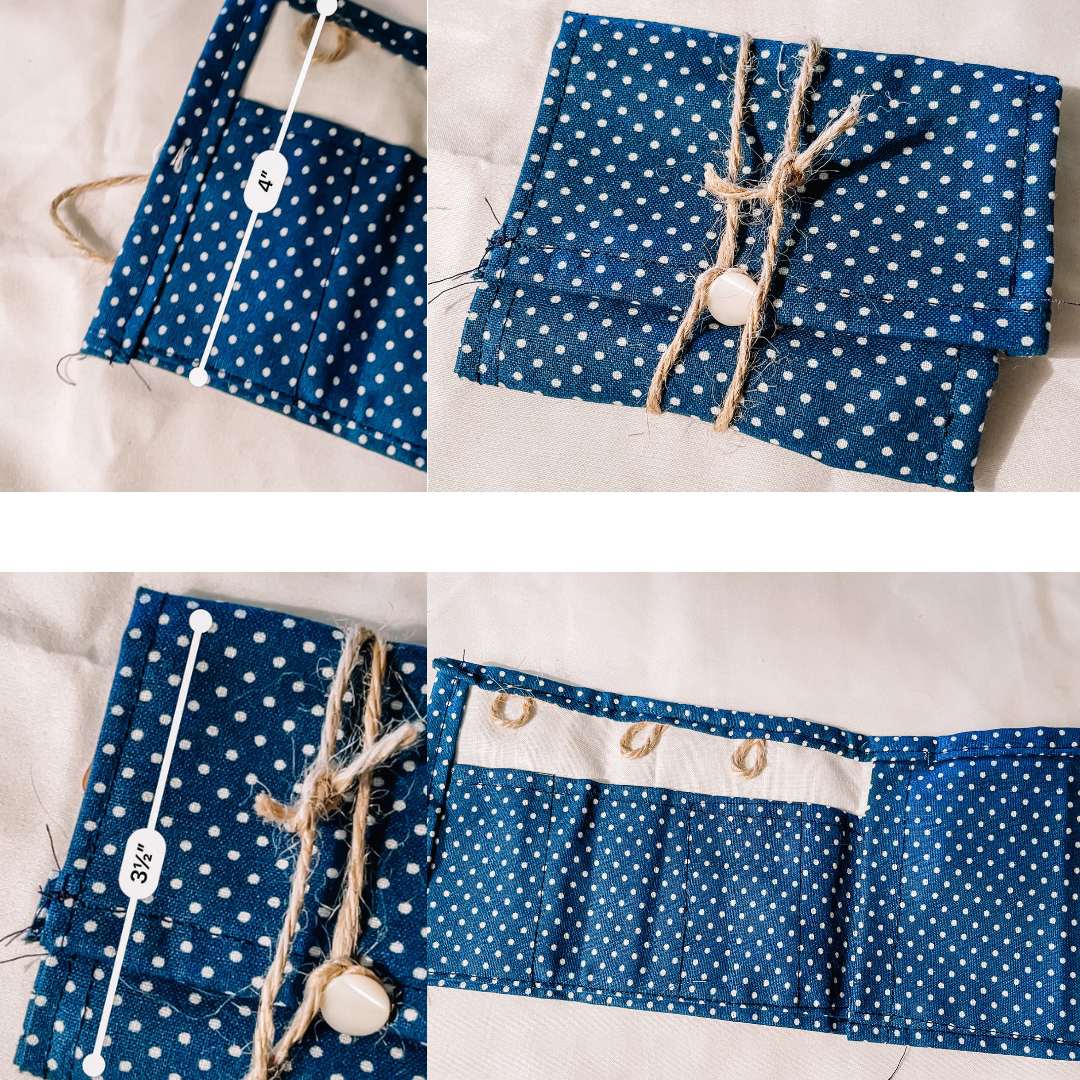 Miniature jewelry travel case