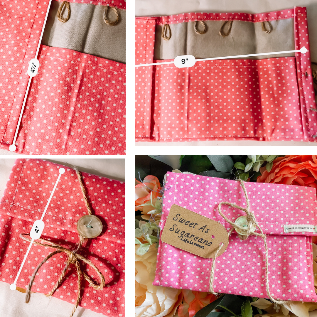 Miniature jewelry travel case