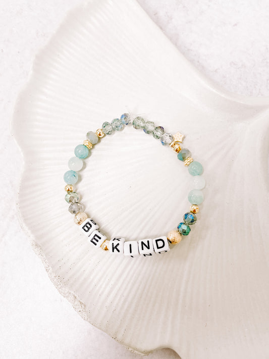 Be kind affirmation bracelet
