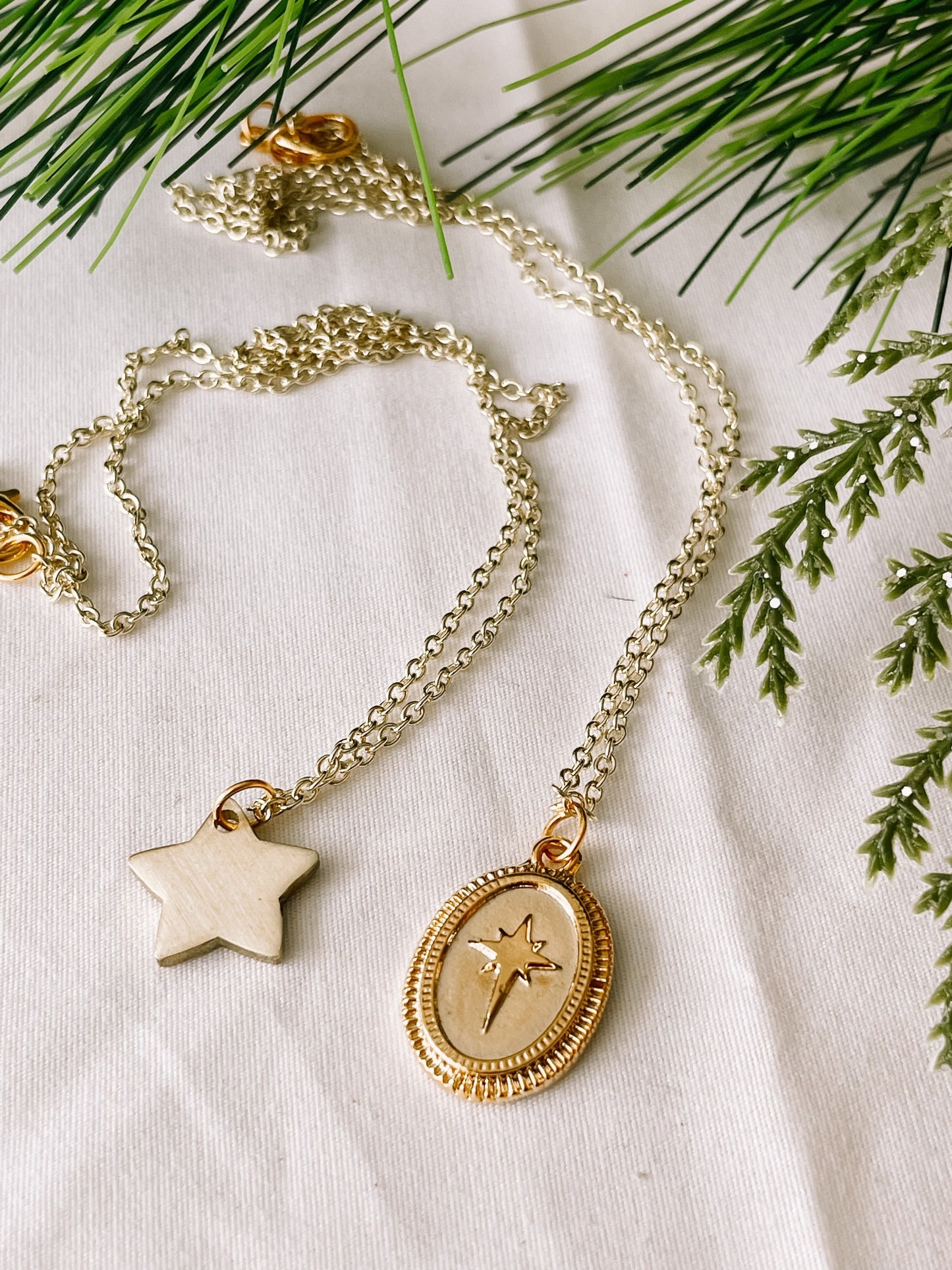 North Star pendant necklace